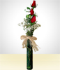 Simplicity: 3 Roses detail.