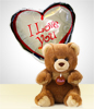 Teddy Bear and I Love You Balloon Special