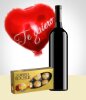 Velvet Combo: Wine + Chocolate + Balloon
