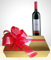 Chocolates and Red Wine