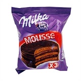 "Milka Tri Mousse Chocolate "Alfajor" - 3 Units"