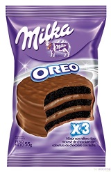 "Milka Oreo Cake "Alfajor" - 3 Units"