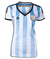 Camiseta de la Seleccin Argentina 2014 - Modelo Dama