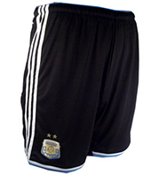 Argentina National Soccer Team Shorts 2014 (Black)