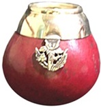 Pumpkin mate with decoration and charm