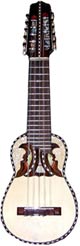 "H. Cerrudo" Professional Charango in Kina Kina wood